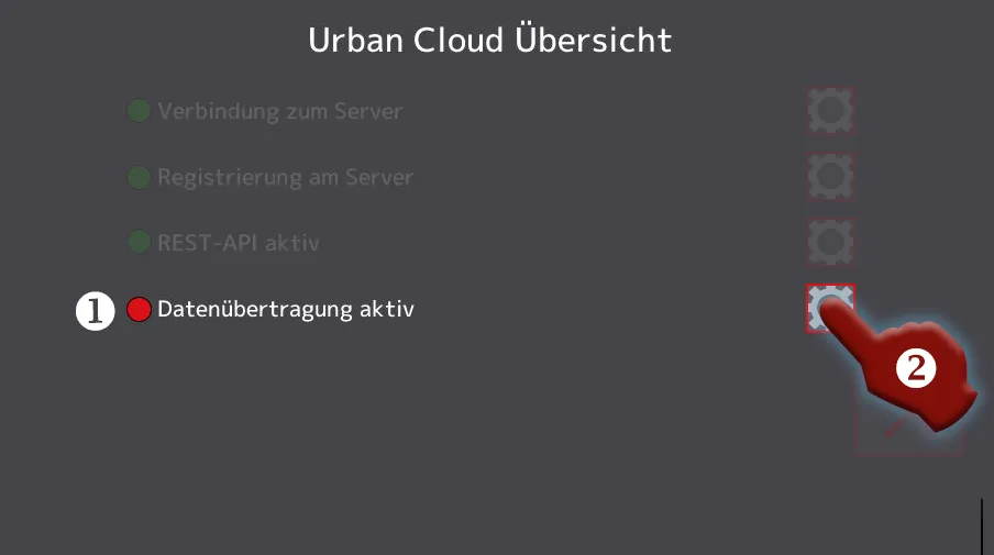 Installation Urban-Cloud, Synchronisationsdienst